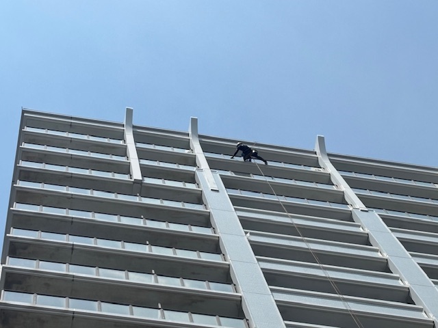 ガラスクリーニング